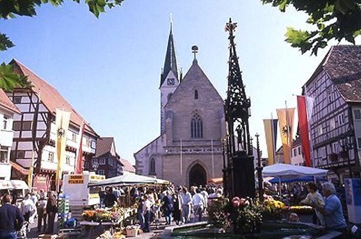 Wochenmarkt in Bad Saulgau